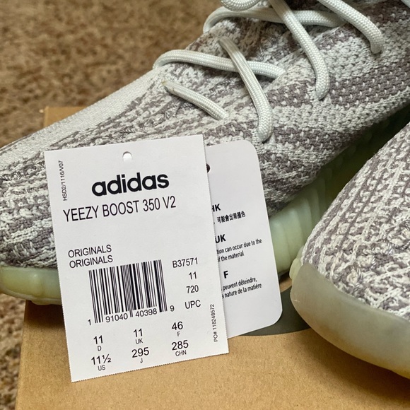 Yeezy Boost 350 V2 Blue Tint 11.5 - Picture 6 of 6